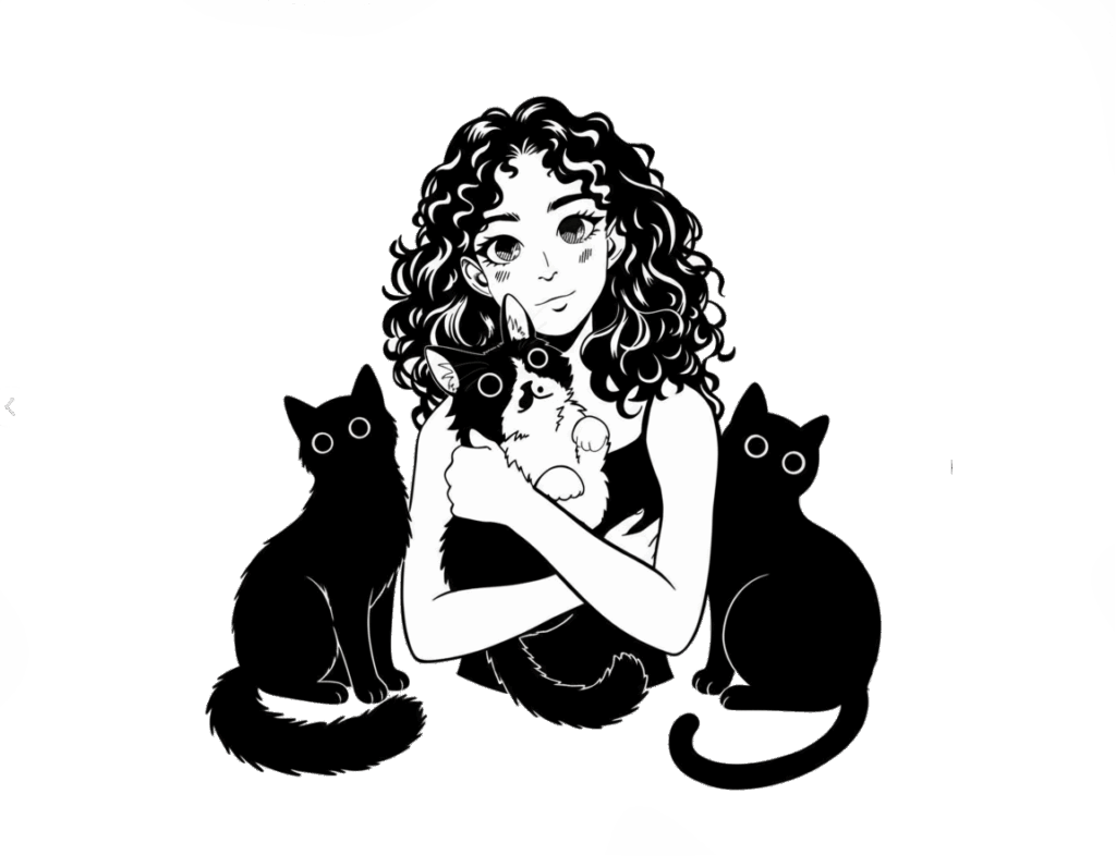 ari cat art cutout