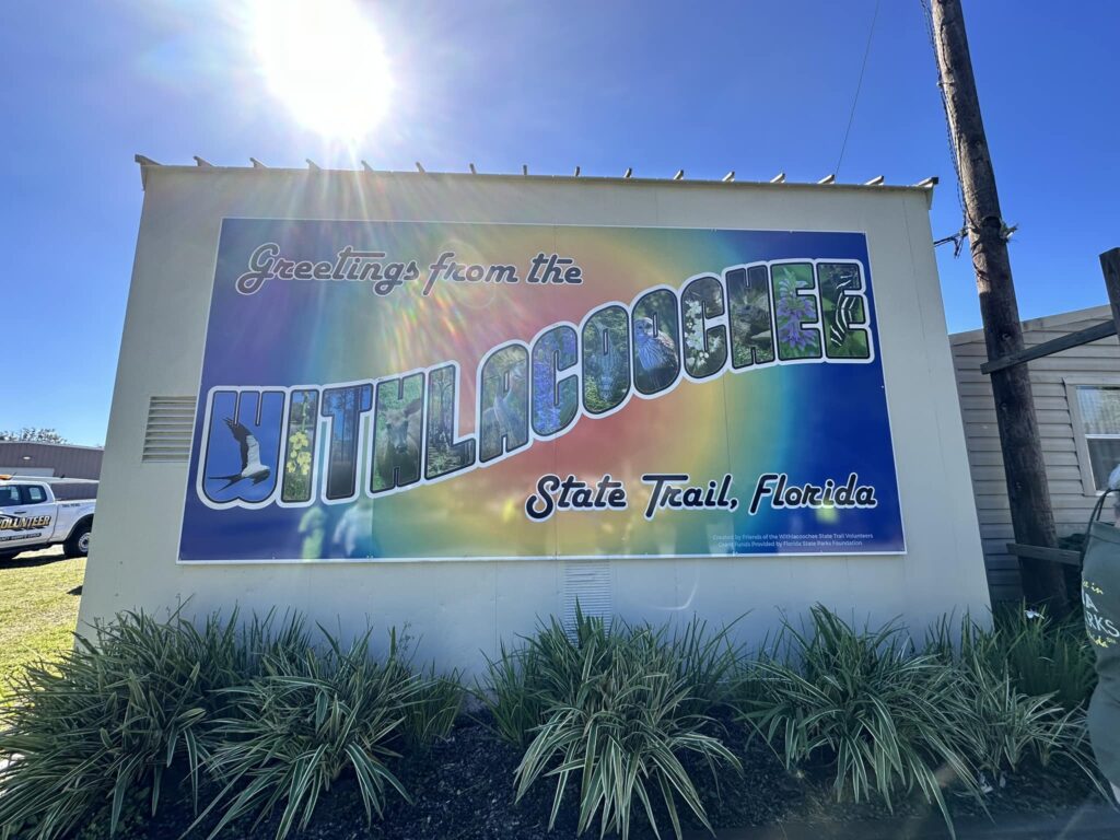 Greetings from the Withlacoochee State Trail Florida